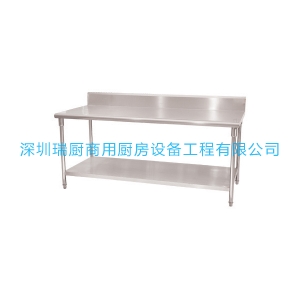 雙層平板工作臺(tái)帶背