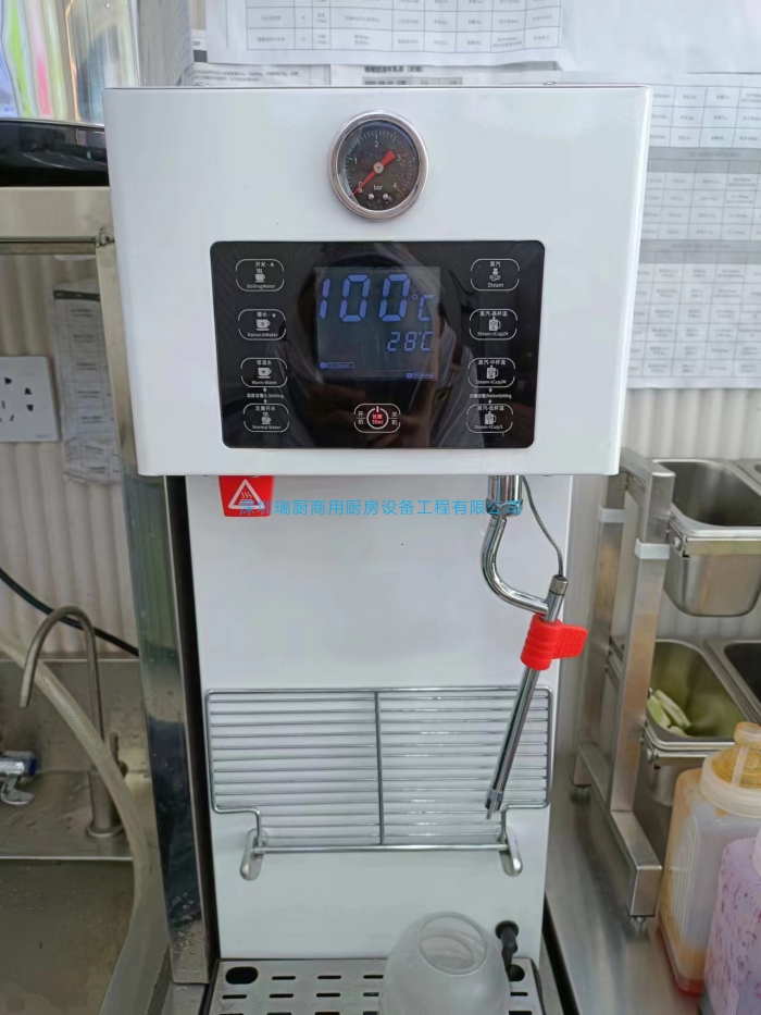 顯示屏亮的情況下，蒸汽開水器/蒸汽奶泡機為什么不出蒸汽？如何解決？